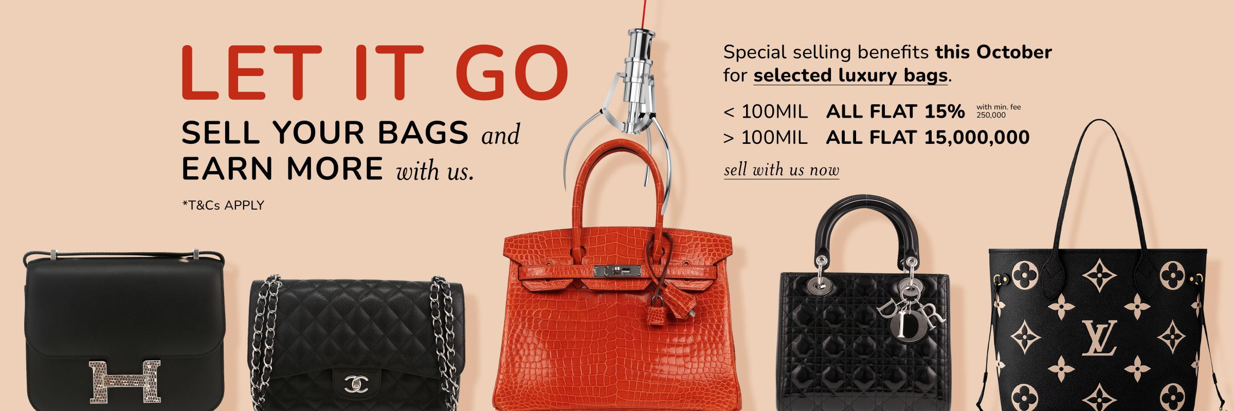 Sell Your Bags and Earn More